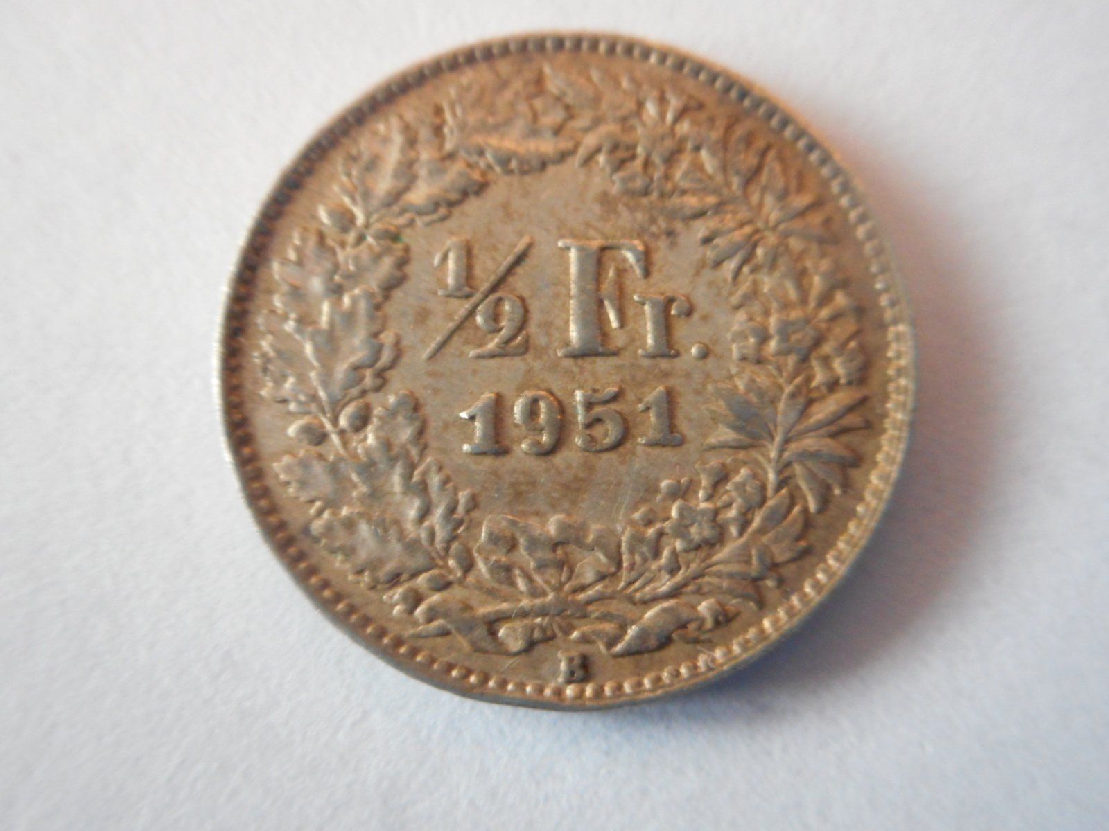 Tutti le monete: 50 Rp. 1951 silber – Usato da Kriegstetten venduto da pizlad2010