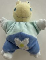 Kuscheltier Milette Frosch gelb blau Kinder Spielzeug guter 