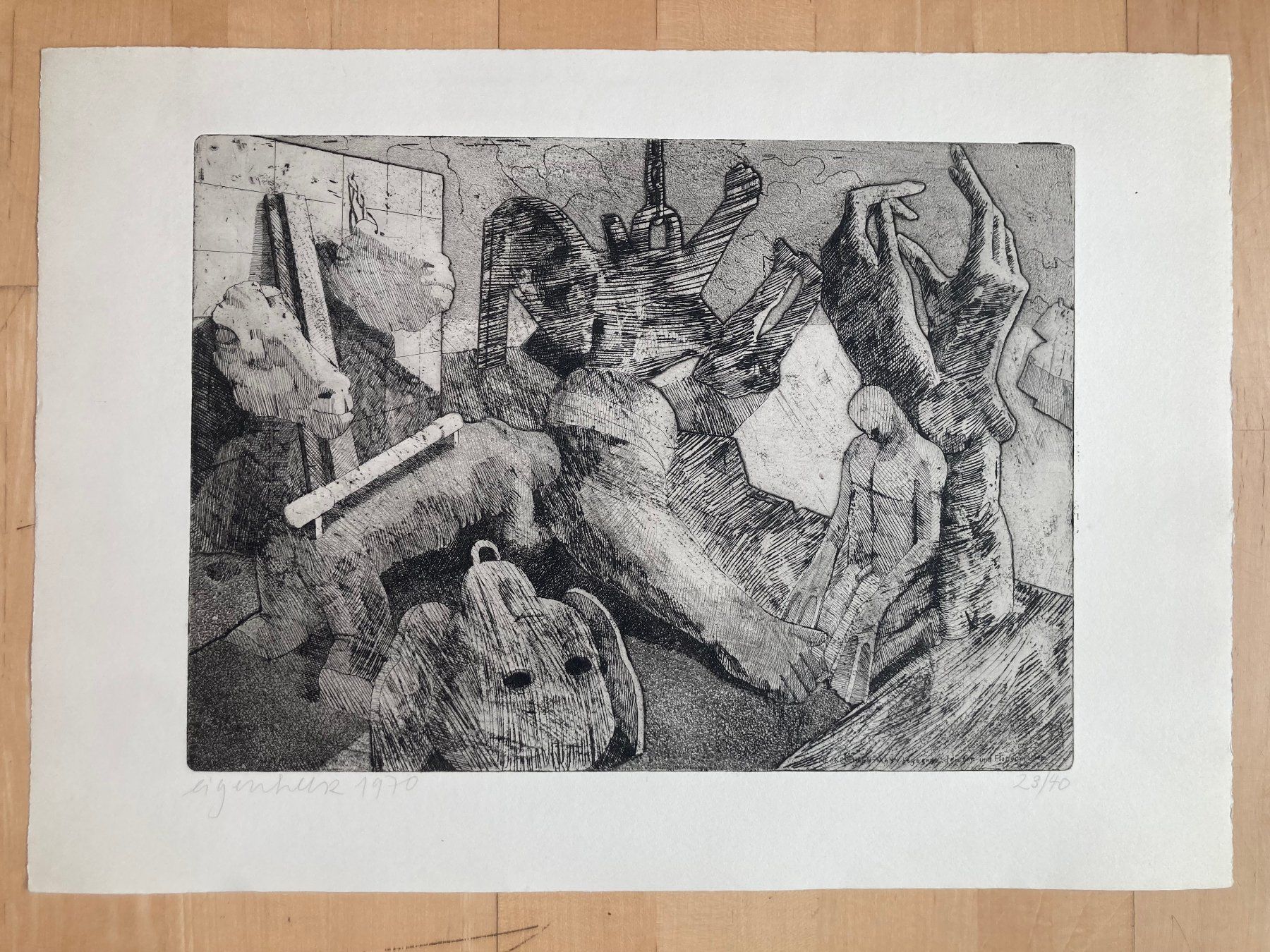 Cartoline postali: Hans Eigenheer, 1970 – Usato da Zürich venduto da egls