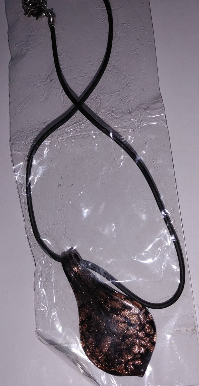 Catenine: Halskette mit Glasanhänger – Nuovo e nell'imballaggio originale da Buttwil venduto da jrisengel 1