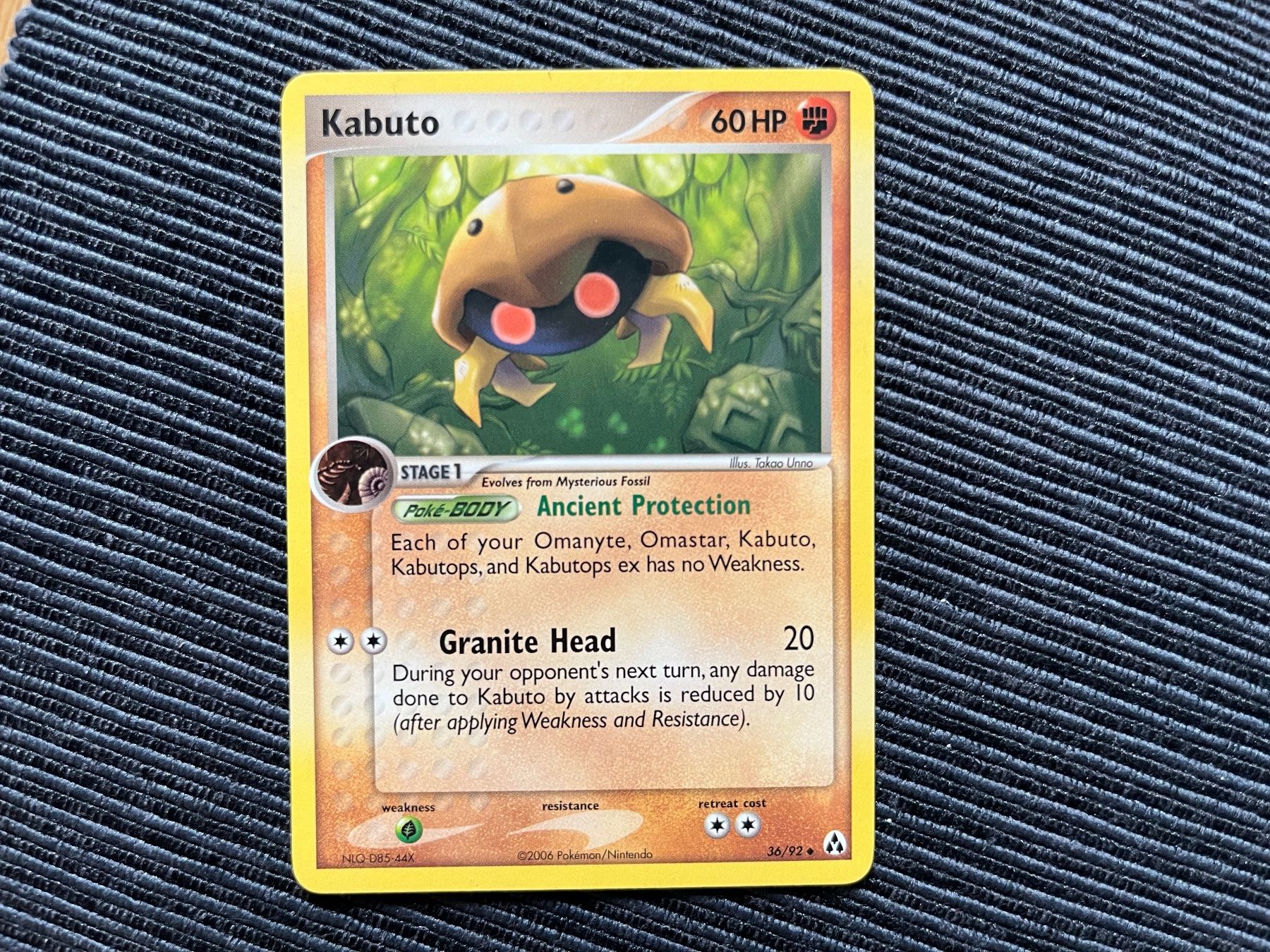 Pokémon Carte collezionabili: Pokemon Kabuto Non Holo EX Legend Maker near Mint – Usato da Wabern venduto da Collectfun