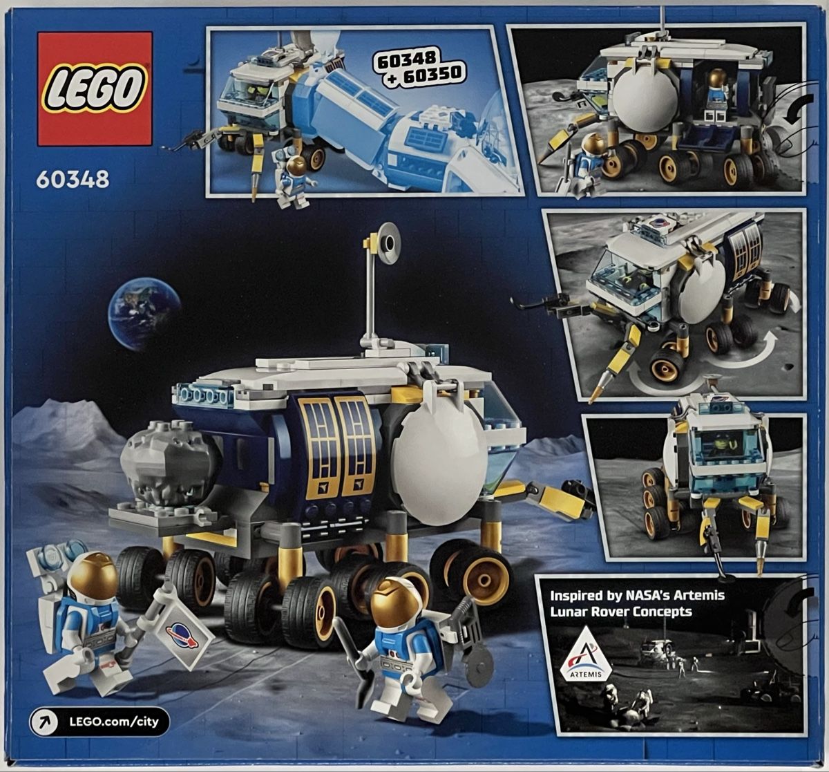 Lego Baukästen: LEGO City 60348 Mond Rover – Neu und originalverpackt aus Frinvillier von Tulepule 1