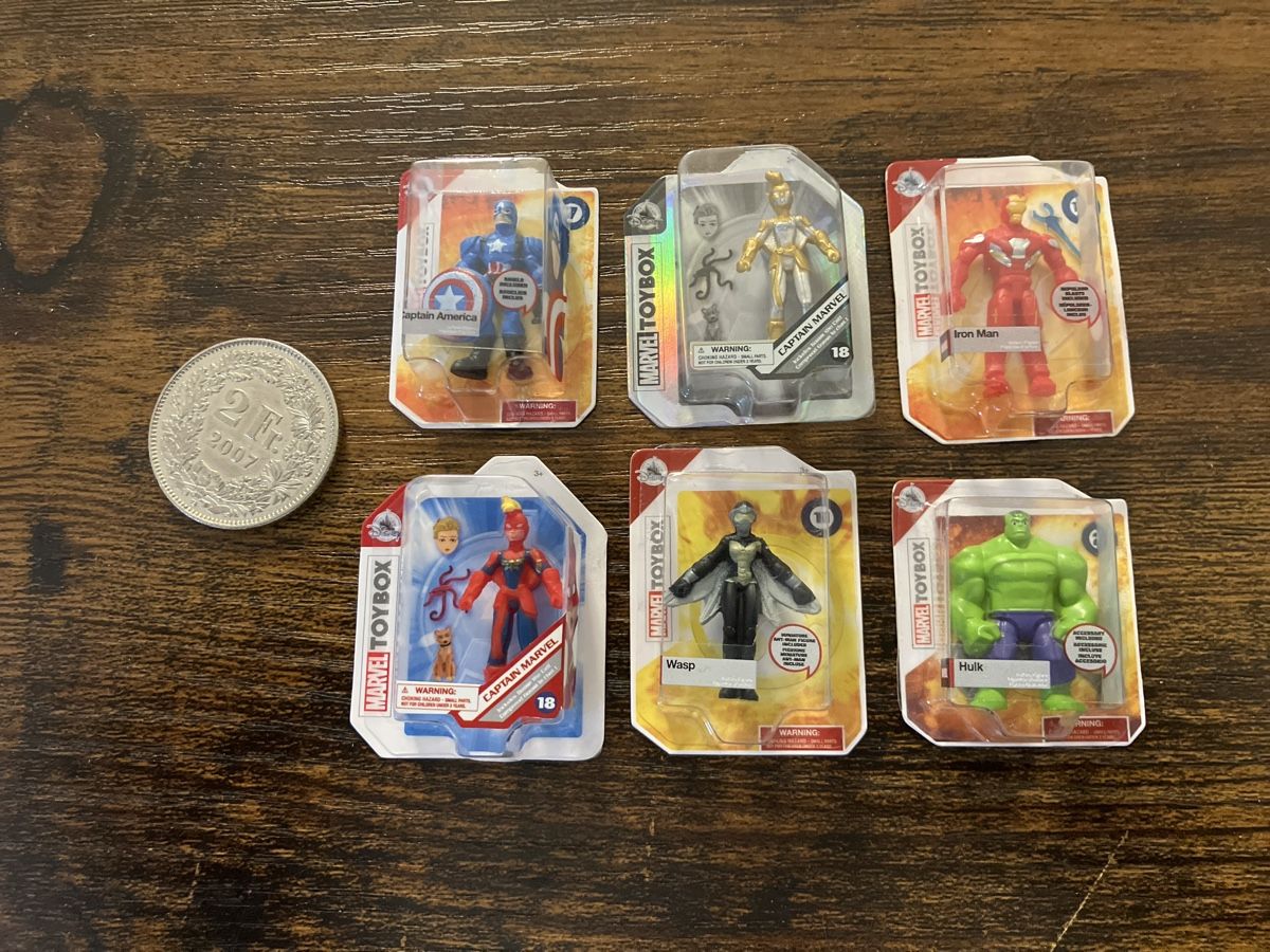 Marvel Figuren: Marvel Toybox 6 Minifiguren  – Gebraucht aus Glarus von Jhuber78