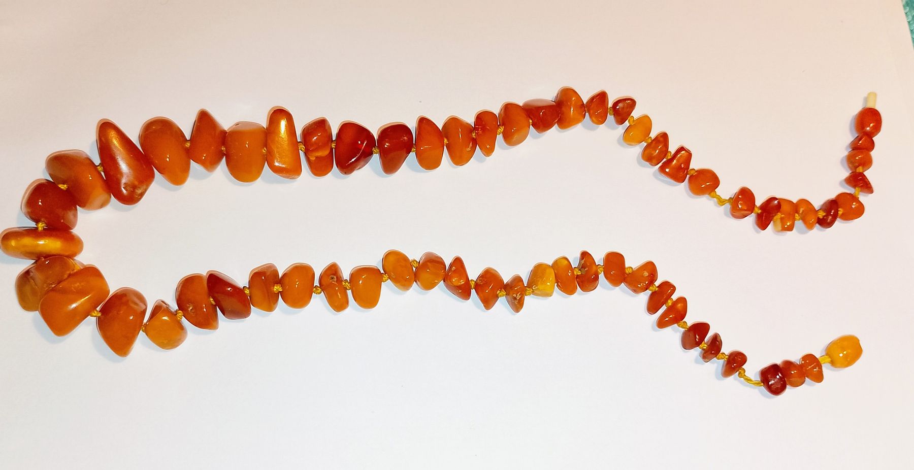 Catenine: Bernsteinkette 56 cm – Usato da Therwil venduto da col_m6rx 4