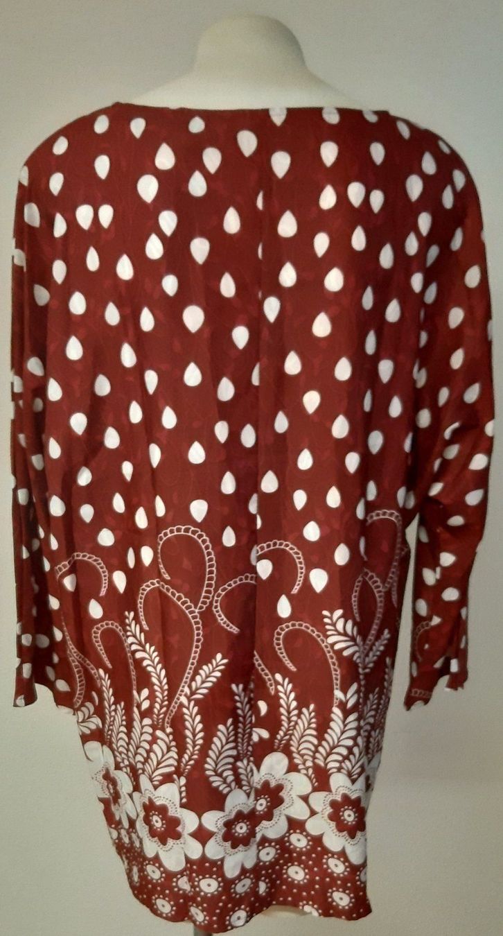 Camicette: TENDENCY Schöne Damen Tunika Rot Gr. 4XL – Nuovo e nell'imballaggio originale da Seuzach venduto da VT-Collections2 1