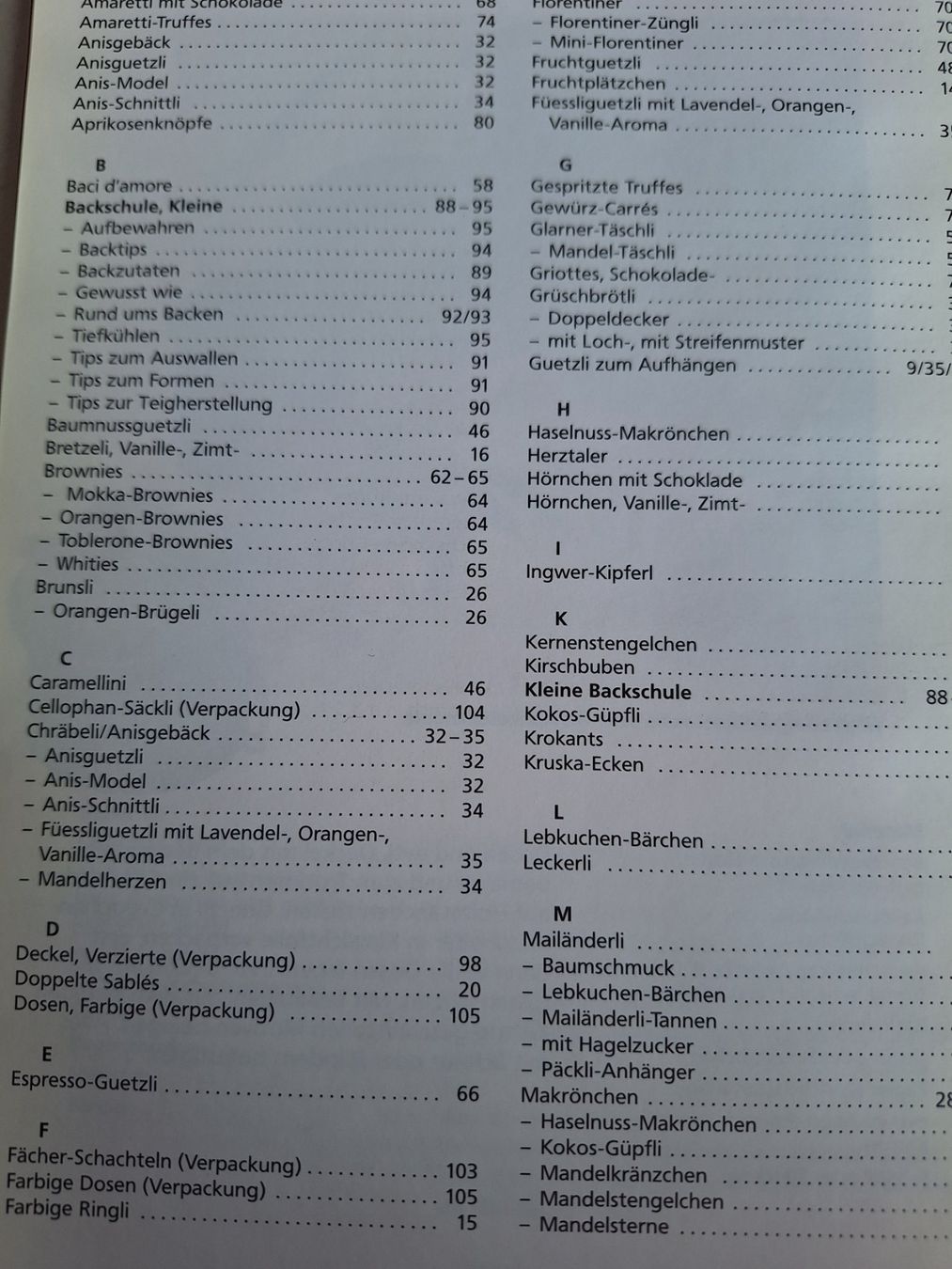 Libri: 4 STK BETTY BOSSI BACKBÜCHER – Usato da Huttwil venduto da Kunterbuntli 1
