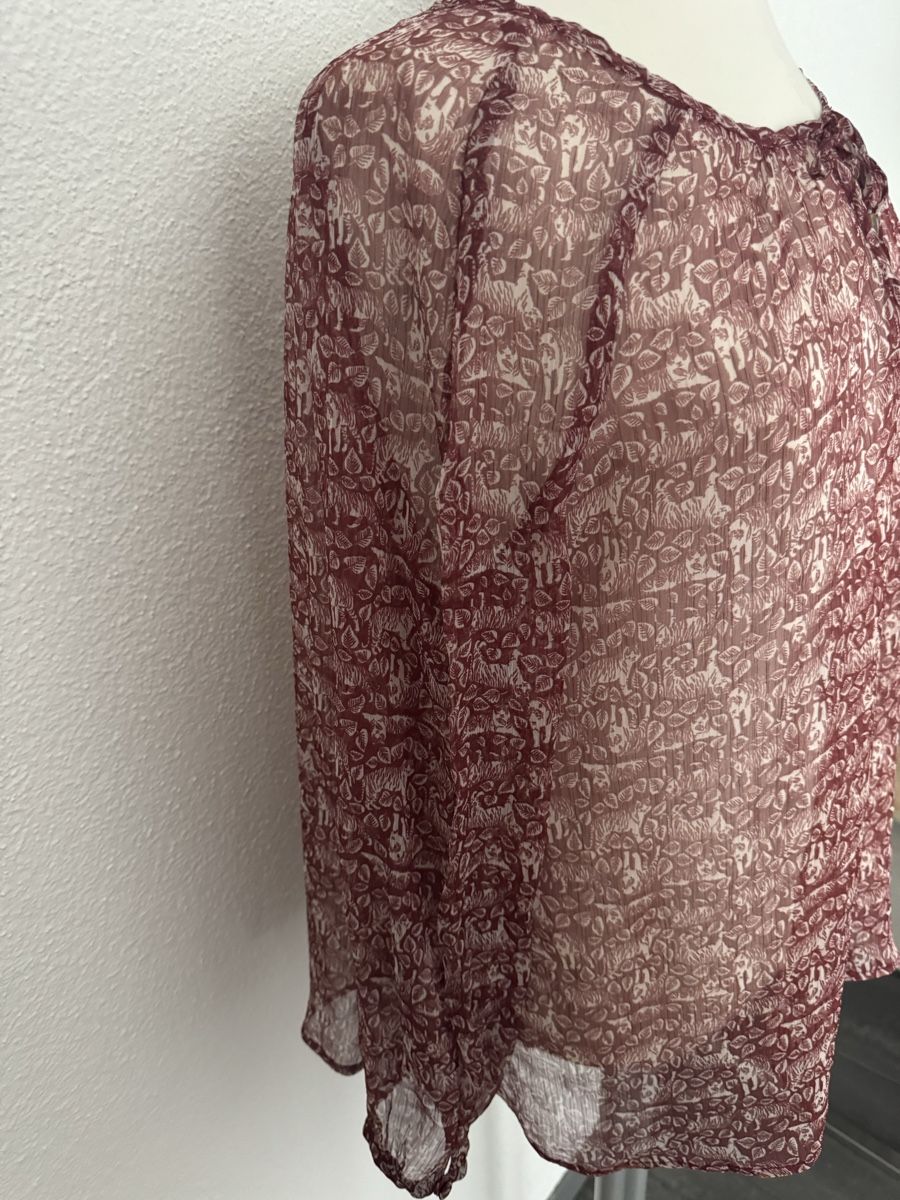 Mango Camicette: Elegante Bluse mit Muster, Grösse S Mango – Usato da Olten venduto da bir_k96n 1