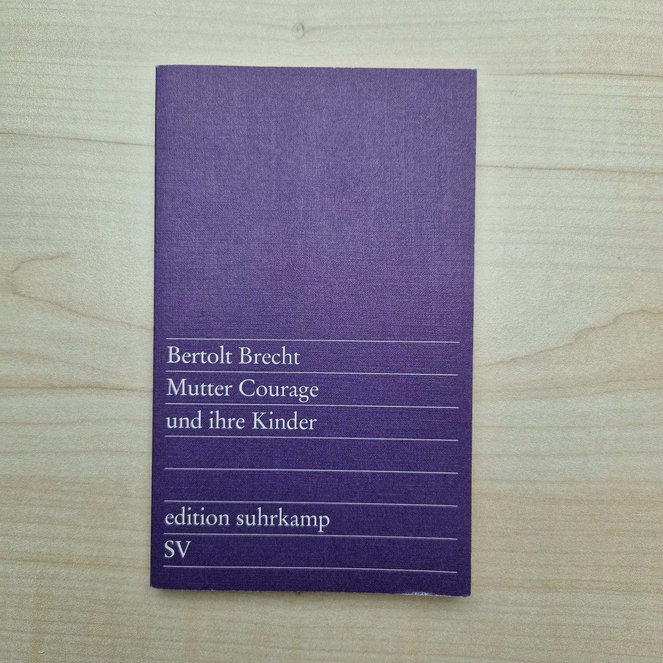 Libri: Bertold Brecht - Mutter Courage und ihre Kinder – Usato da Muttenz venduto da bebbi523