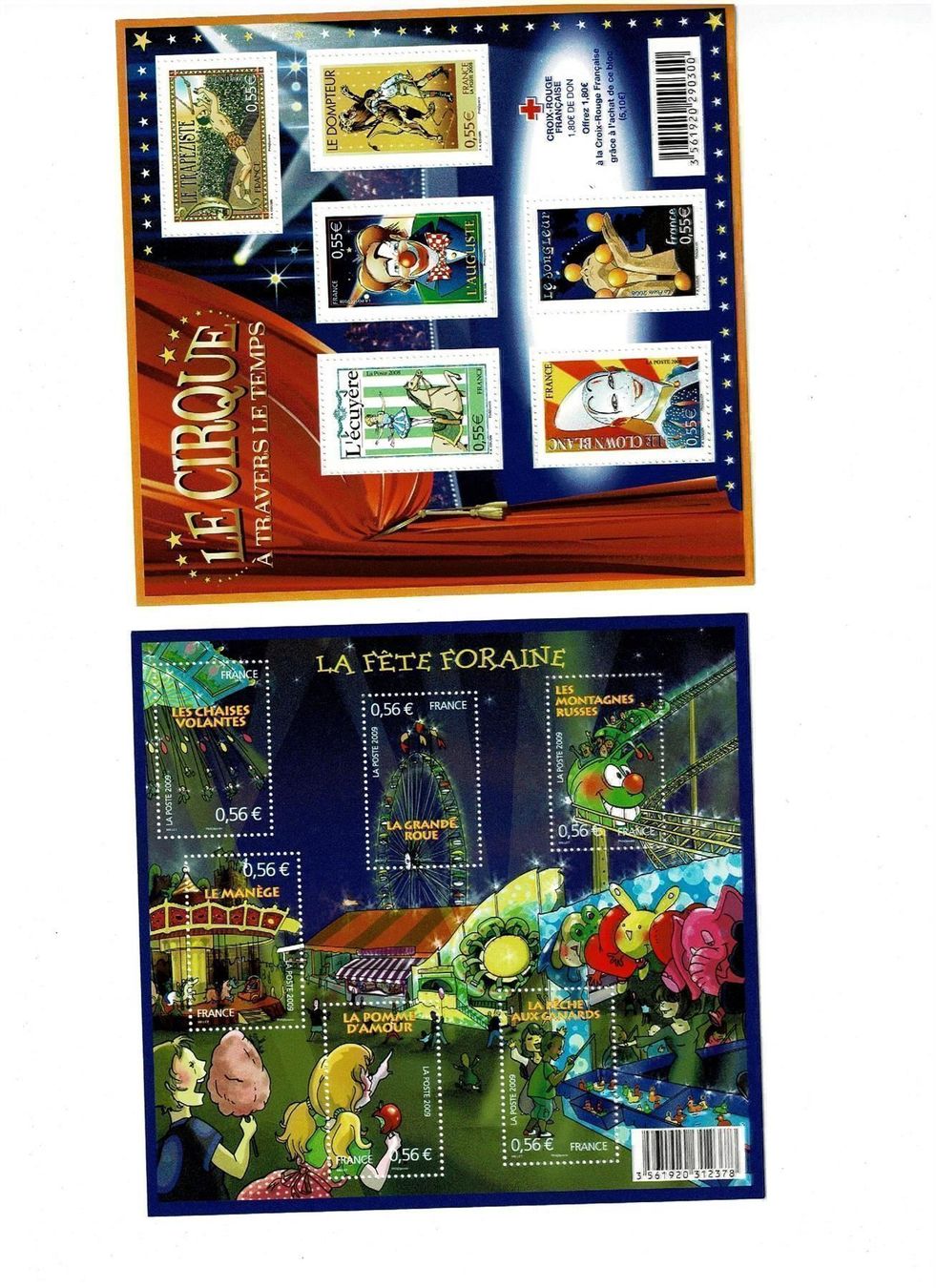 Tutti i francobolli: Cirque&Fête Foraine 2 KB ** – Nuovo (secondo la descrizione) da Lausanne venduto da Whorvath