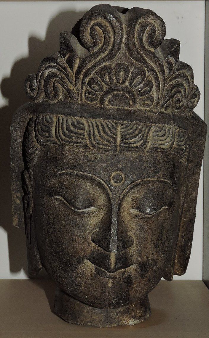 Sculture & Statue: Buddhakopf - chinesisch – Usato da Zürich venduto da haibide