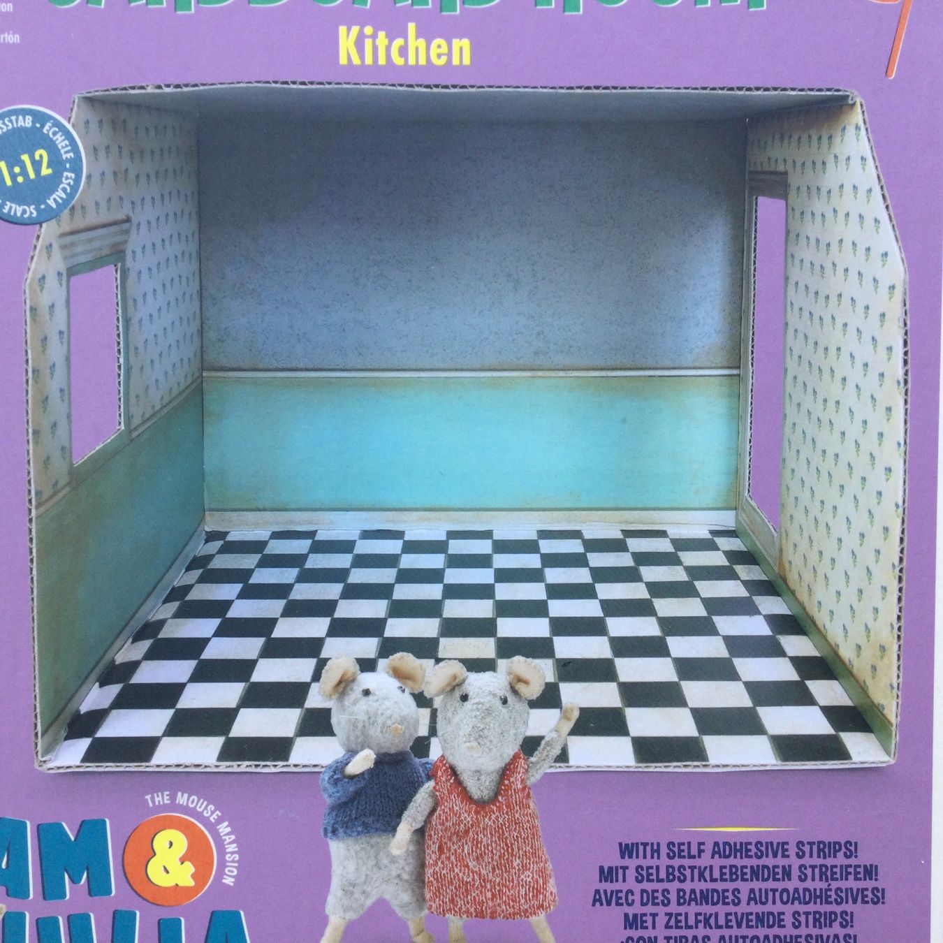 Case e mobili per bambole: Sam & Julia Das Mäusenhaus Karton Miniatur Küche – Nuovo e nell'imballaggio originale da S. Pietro venduto da pic_mc9g 1