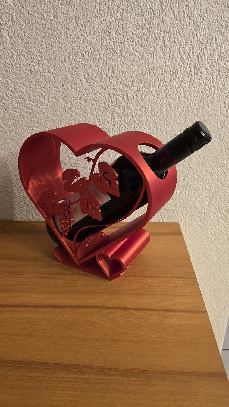 Portabottiglie: Weinständer Flaschenhalter Candyrot 3D neu Wein – Nuovo (secondo la descrizione) da Winznau venduto da johny_wayne 2