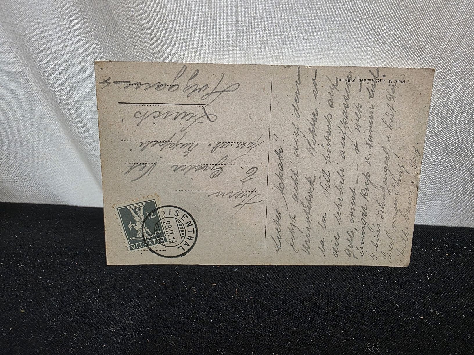 Cartoline postali: Alte Ansichtskarte Gasthaus Gasser Isenthal, Uri, – Usato da Wolfertswil venduto da Antiko 1