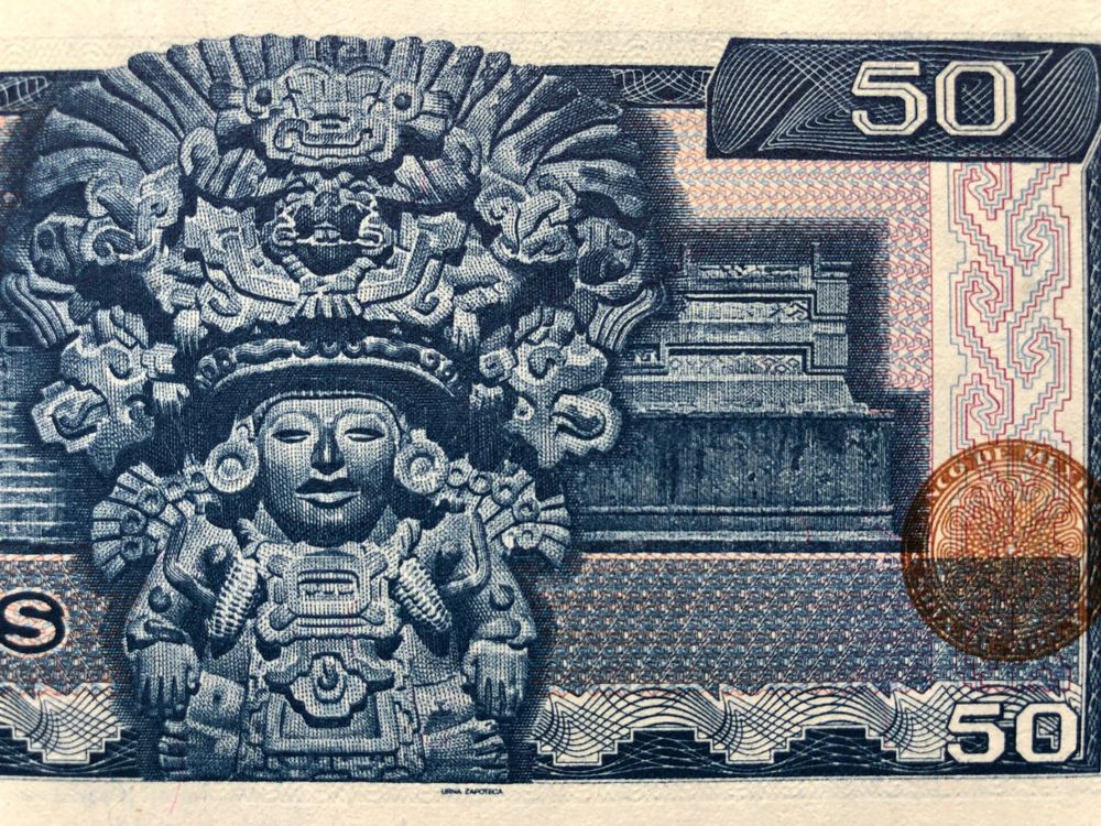 Billet Mexique 50 Pesos 1981 - Pick-no: 73 - État Neuf - Pour Collection, Pas Moyen De Paiement - 9