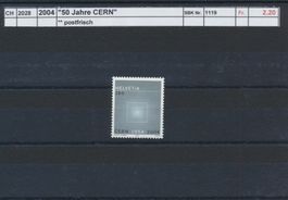 2004 "50 Jahre CERN", ** postfrisch