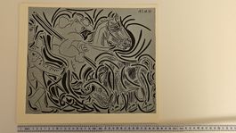 Pablo Picasso Original Linolschnitt