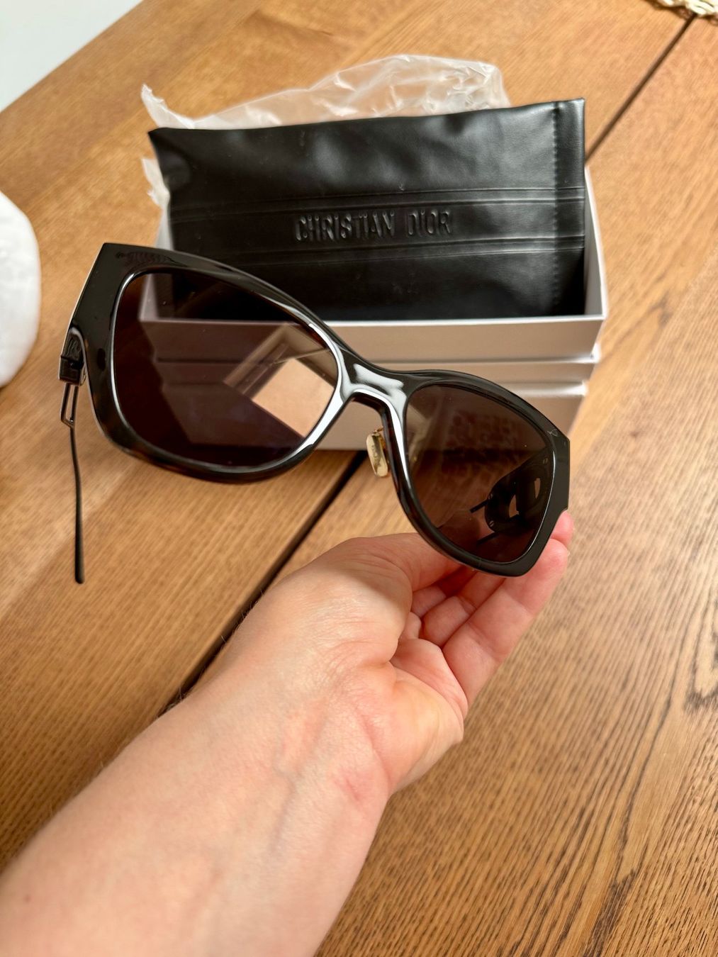 Brillen & Gläser: Original Dior Sonnenbrille, braun gemustert, NEU – Gebraucht aus Gockhausen von _720 5