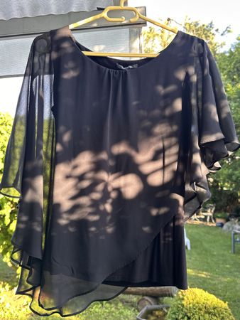 Commas Sommer Top, Schwarz, Gr. 36 