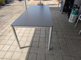 Hochwertiger Gartentisch Interio 185x85 cm – Alu & HPL
