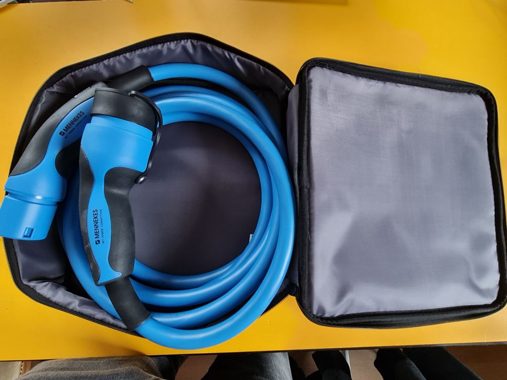 KabelDirekt Elektroauto Ladekabel Typ 2 – 22 KW, 7 M Länge, Mit Tasche, TÜV-zertifiziert Für Alle Gängigen E-Autos