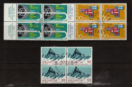 1966 + 1967 4er-Block Serie ETS