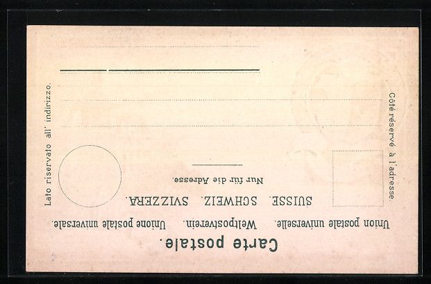 Cartoline postali: Genève, Tour de l'Ile, Stadtwappen – Usato da Berlin venduto da bartko-reher 1