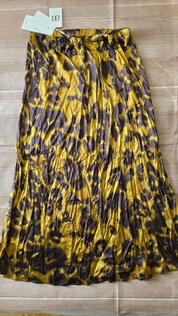 Alme Paris Satin-Jupe - 48/50 - Leoparden Look 6️⃣