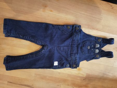 Latzhose für Baby, Grösse 74