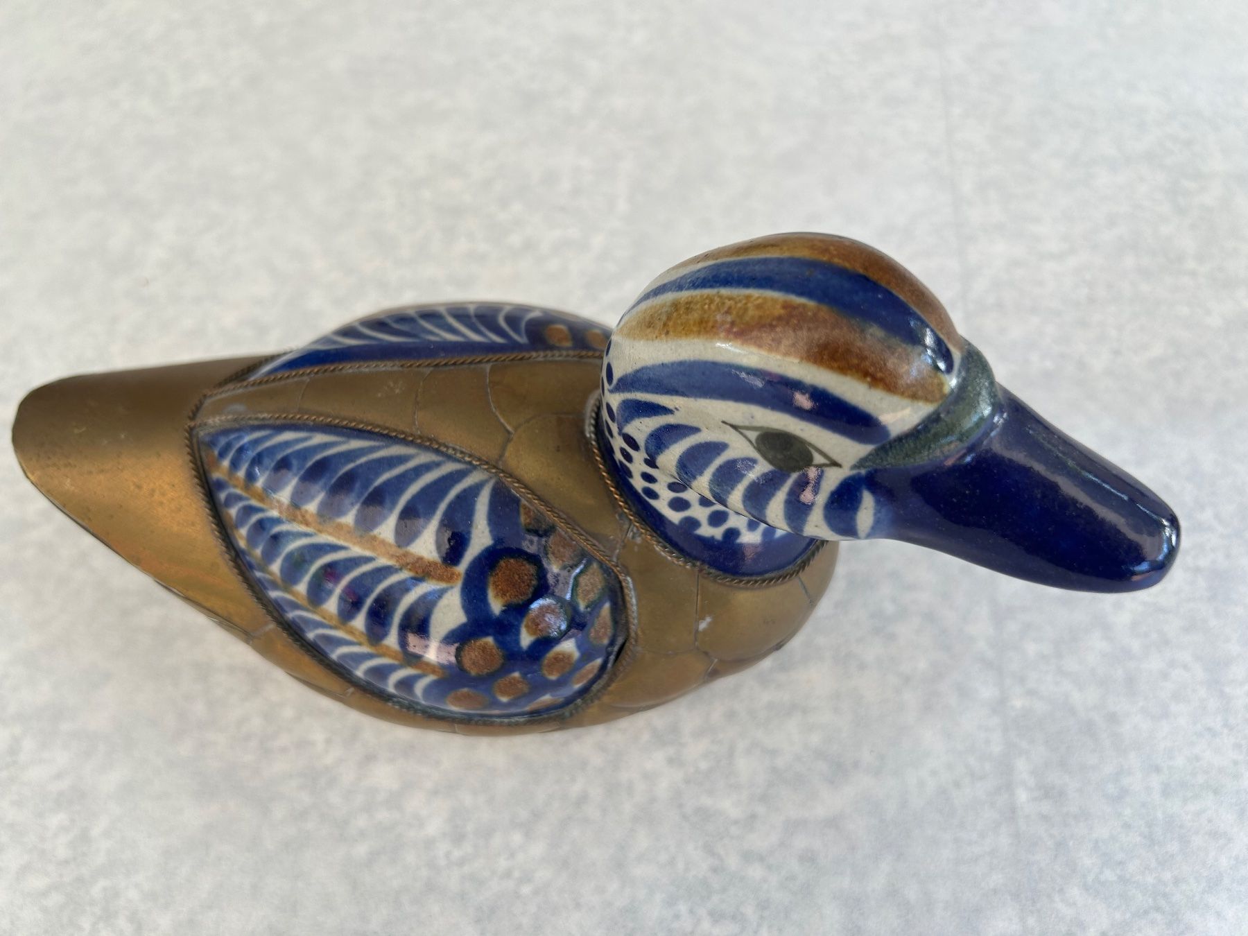 Statuette: Dekoratives Keramik Enten Set aus Korea – Usato da Etzelkofen venduto da Botti50 8