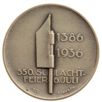 Medaille 550. Schlachtfeier Sempach 1936