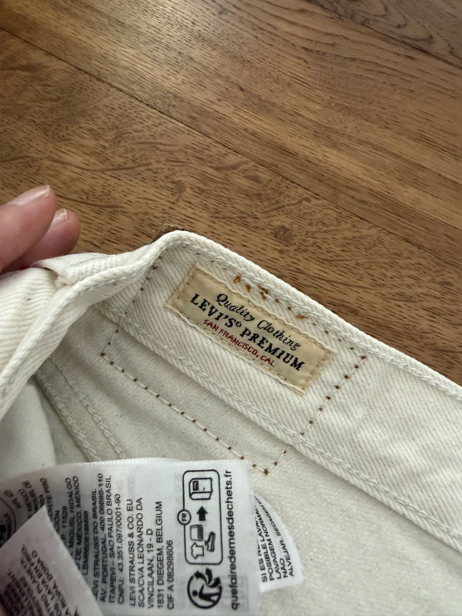 Levi's Jeans: Levi Jeans weiss/cream – Usato da Zürich venduto da ani_gmc7 4