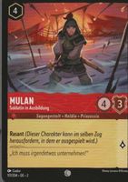 TCG LORCANA FLUTGESTALTEN ( 2ROF ) De 117 Mulan - Soldatin i