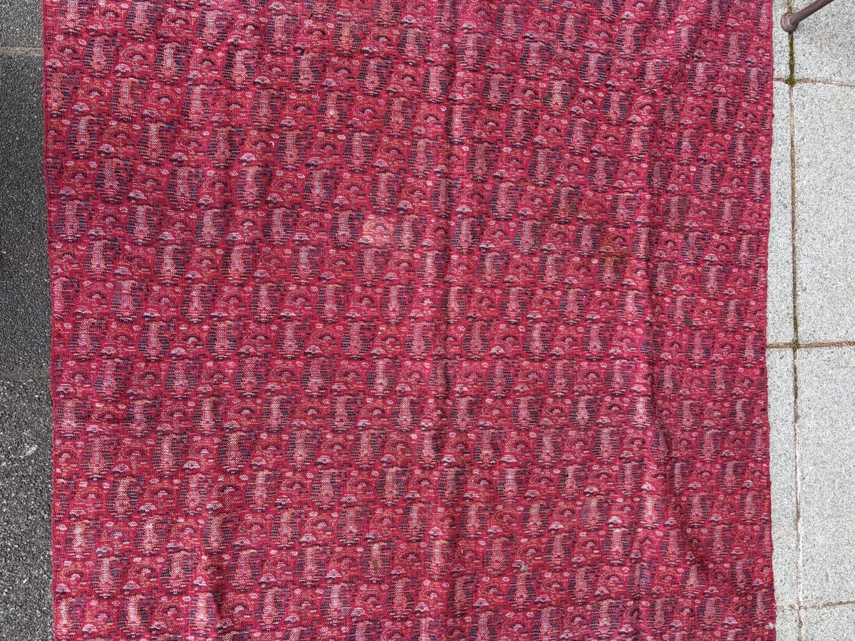 Foulard & Sciarpe: Antiker Kaschmirschal rot, mit Paisley Muster – Usato da Zürich venduto da mimikiki100 5