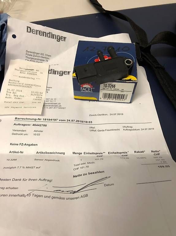 Camping Fahrzeuge: Abgasdrucksensor – Gebraucht aus Bassersdorf von alb_thg7