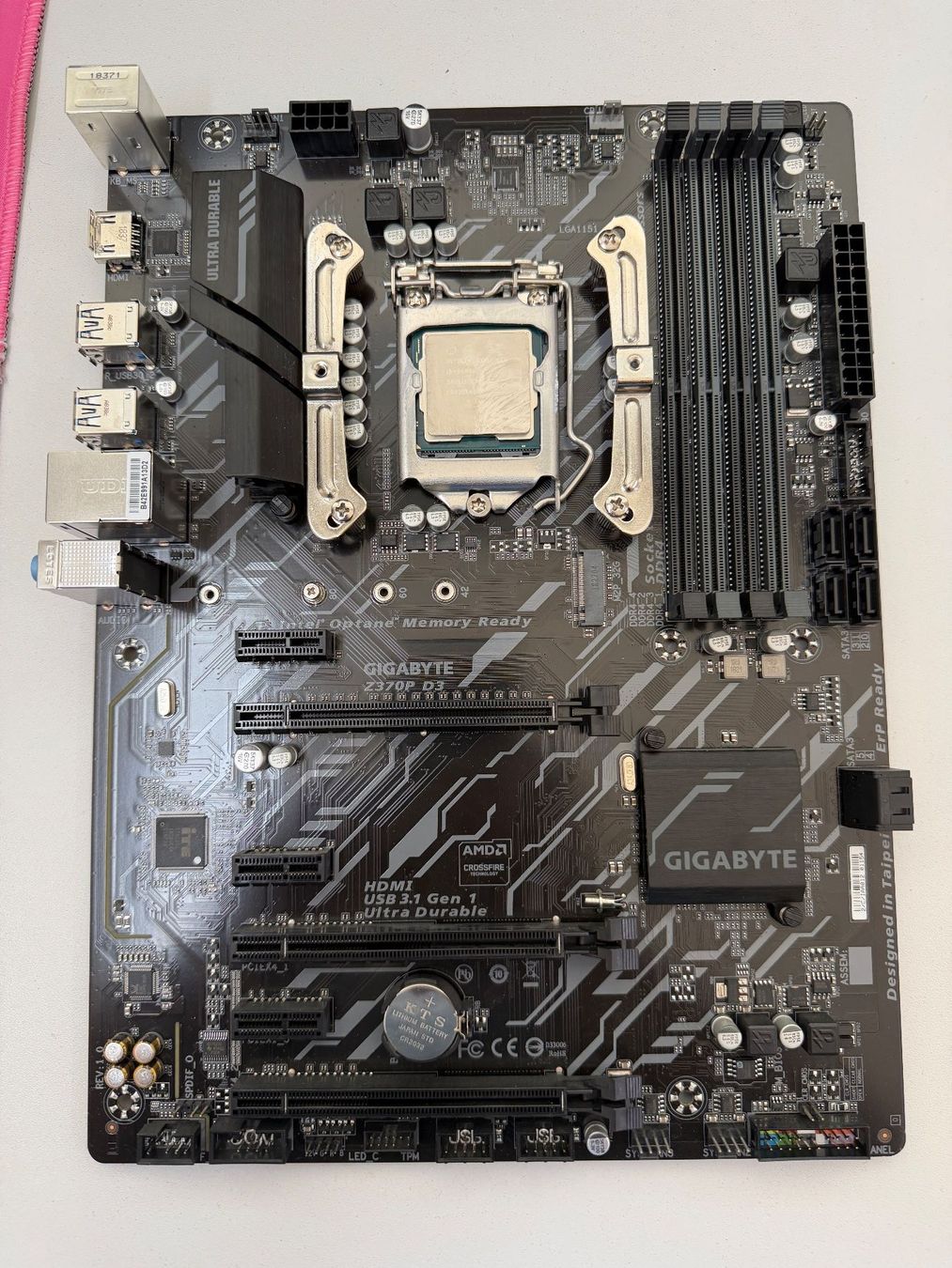 Gigabyte Cartes mère: Gigabyte Z370P D3 Motherboard – D'occasion à Zizers par Digitag0