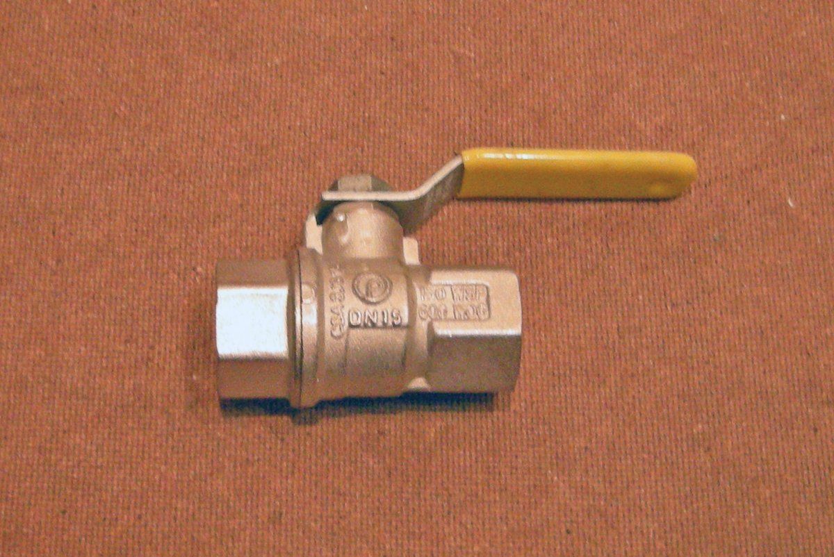 Rubinetteria: Kugelventil G 1/2" mit Hebel - DN 15 – Nuovo (secondo la descrizione) da Frenkendorf venduto da Dante-Schuggi