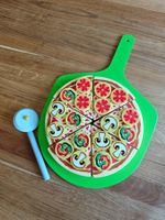 Holz Pizza Spielzeug mit Pizzaschneider, neuwertig!