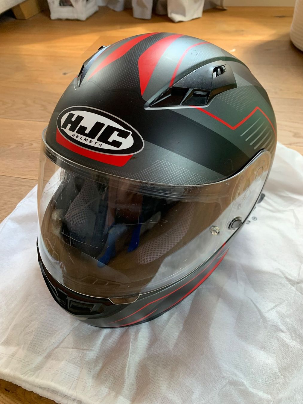 Caschi & visiere: HJC Motorradhelm, Töfflihelm, Grösse M – Usato da Flaach venduto da Rosatipi
