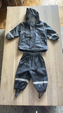 Neu! Regenanzug 2-teilig Gr. 74/80 wasserdicht Smile