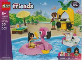 LEGO FRIENDS 42658 UNICORN & FLAMINGO POOL PARTY new