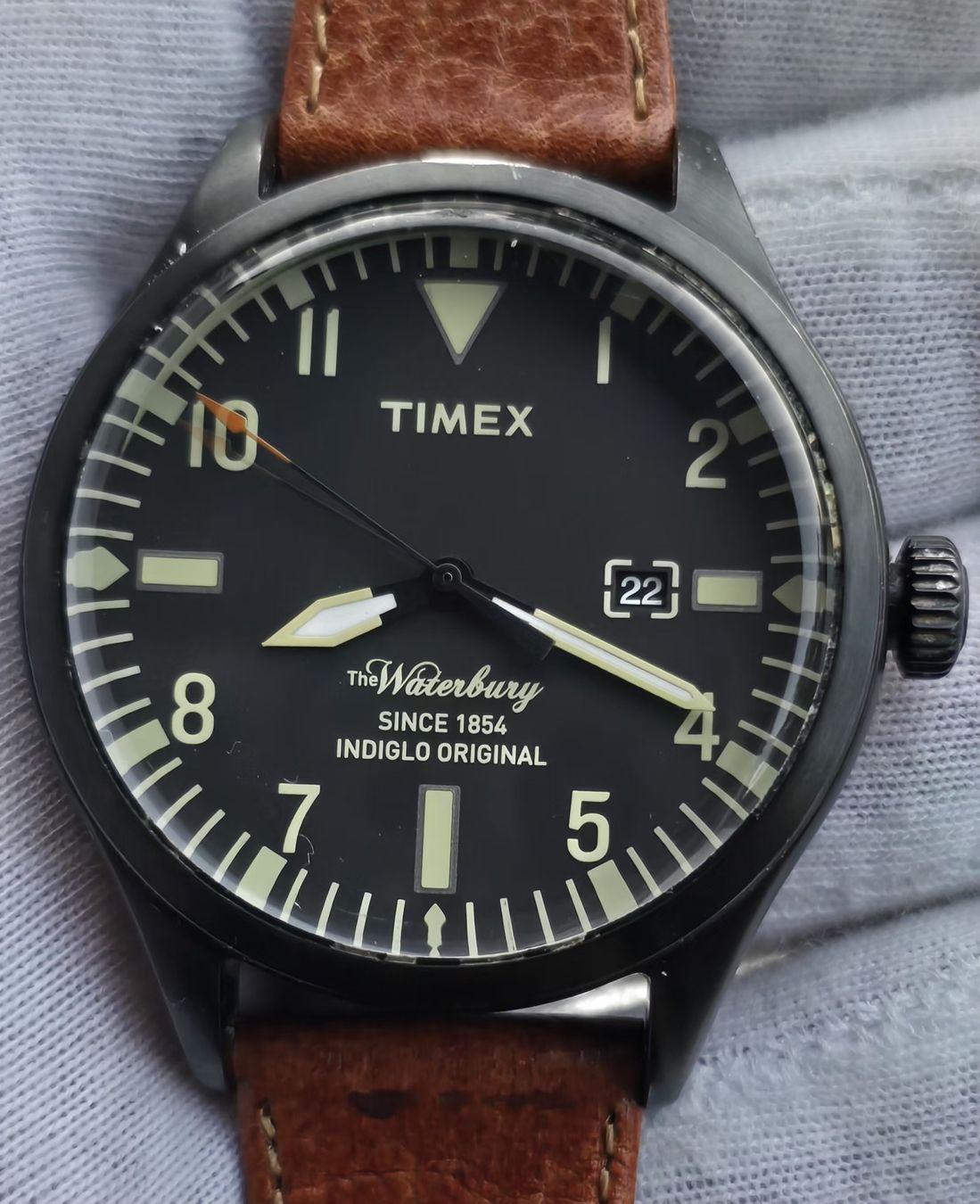 Timex Orologi: Montre TIMEX Waterbury  – Usato da Grand-Lancy venduto da Montre-Swiss