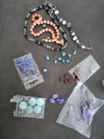 Bastelperlen Set mit Ketten und diversen Perlen Mix Konvolut
