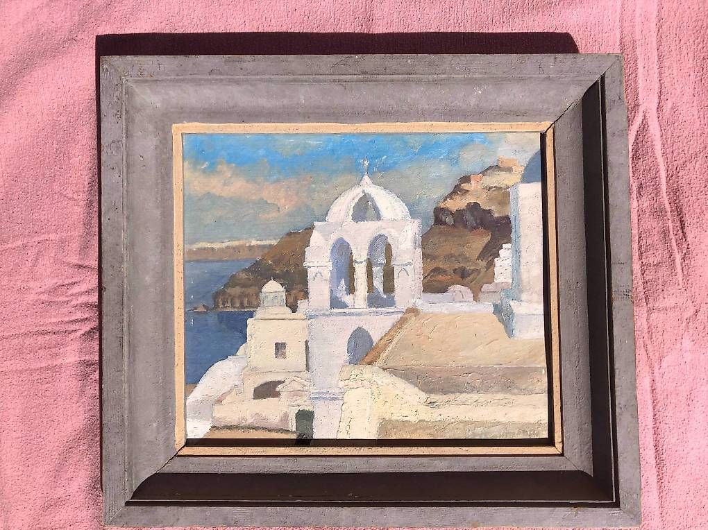 Dipinti: Paul Baumann, Santorin – Usato da Chernex venduto da Nouveaunom