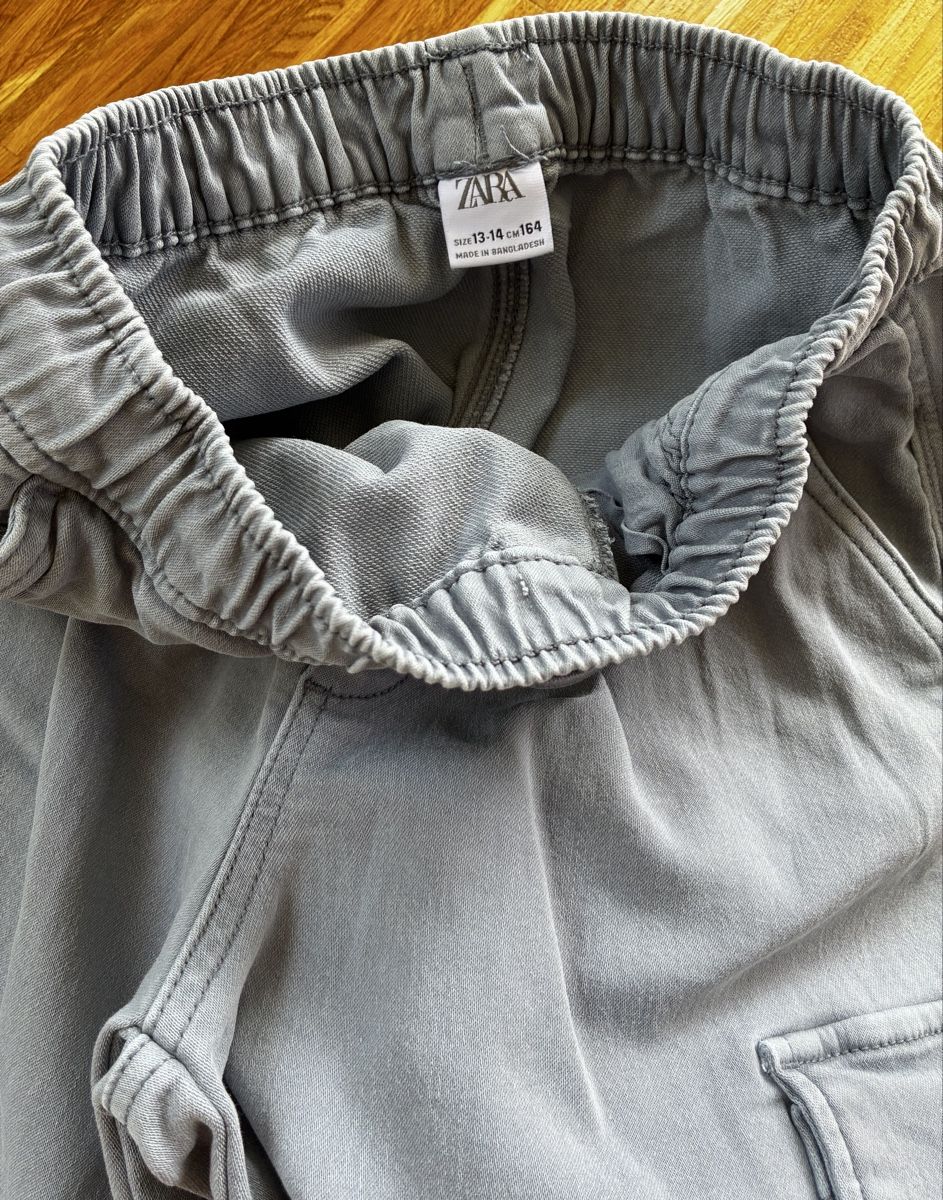 Zara Hosen: Hosen Cargo Shorts grau Zara 164 – Neu (gemäss Beschreibung) aus Bottmingen von pao_22jx 2