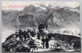 Rigi-Kulm, Blick gegen Mythen und Glärnisch