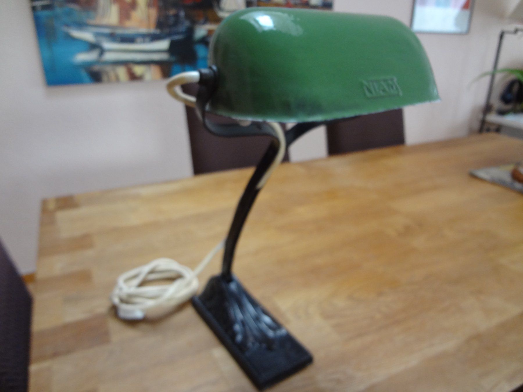 Lampen: Très belle lampe originale de bureau NIAM – Gebraucht aus Aigle von Prunellita
