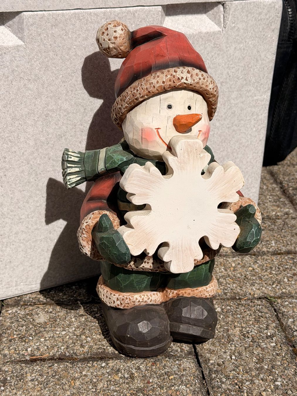 Figuren: Lustiger Schneemann – Gebraucht aus Wallbach von storm64