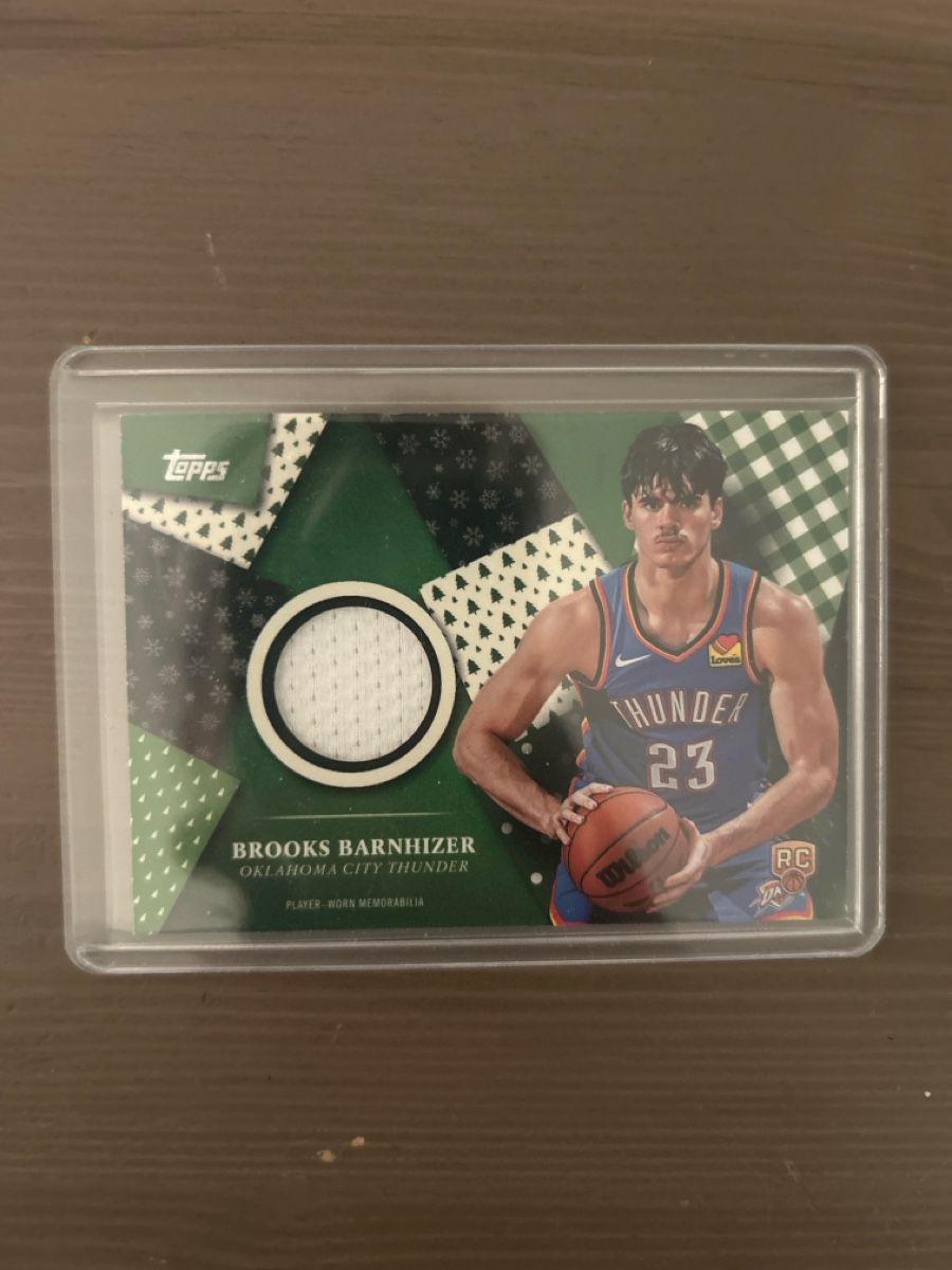 Topps Sammelbilder & Trading cards:  Topps Brooks Barnhizer Patch RC – Neu (gemäss Beschreibung) aus Kleinwangen von Matteo_079
