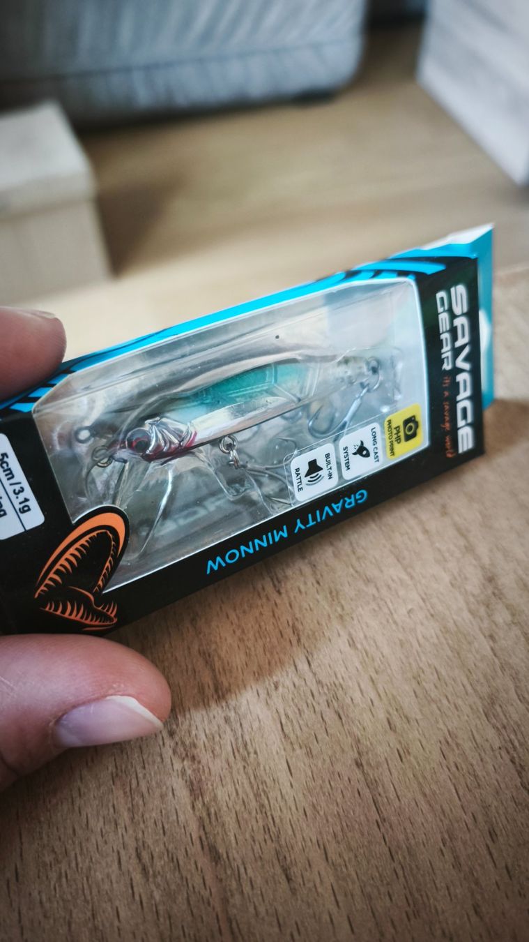 Savage Gear Esche: Savage Gear Gravity Minnow 50 S – Nuovo e nell'imballaggio originale da Sarnen venduto da sebalant