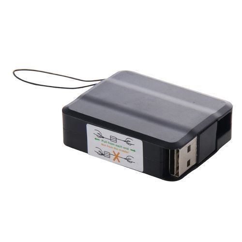 Altro: Ausziehbares Ladekabel MicroUSB Schwarz – Nuovo e nell'imballaggio originale da Aesch BL venduto da Elektronik_Laden 2